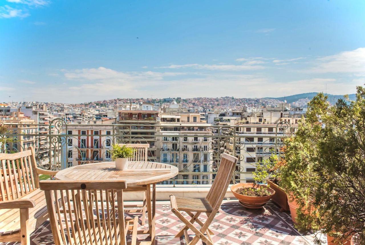 شقة #Lighthouse Penthouse By Halu! Apts سالونيك المظهر الخارجي الصورة