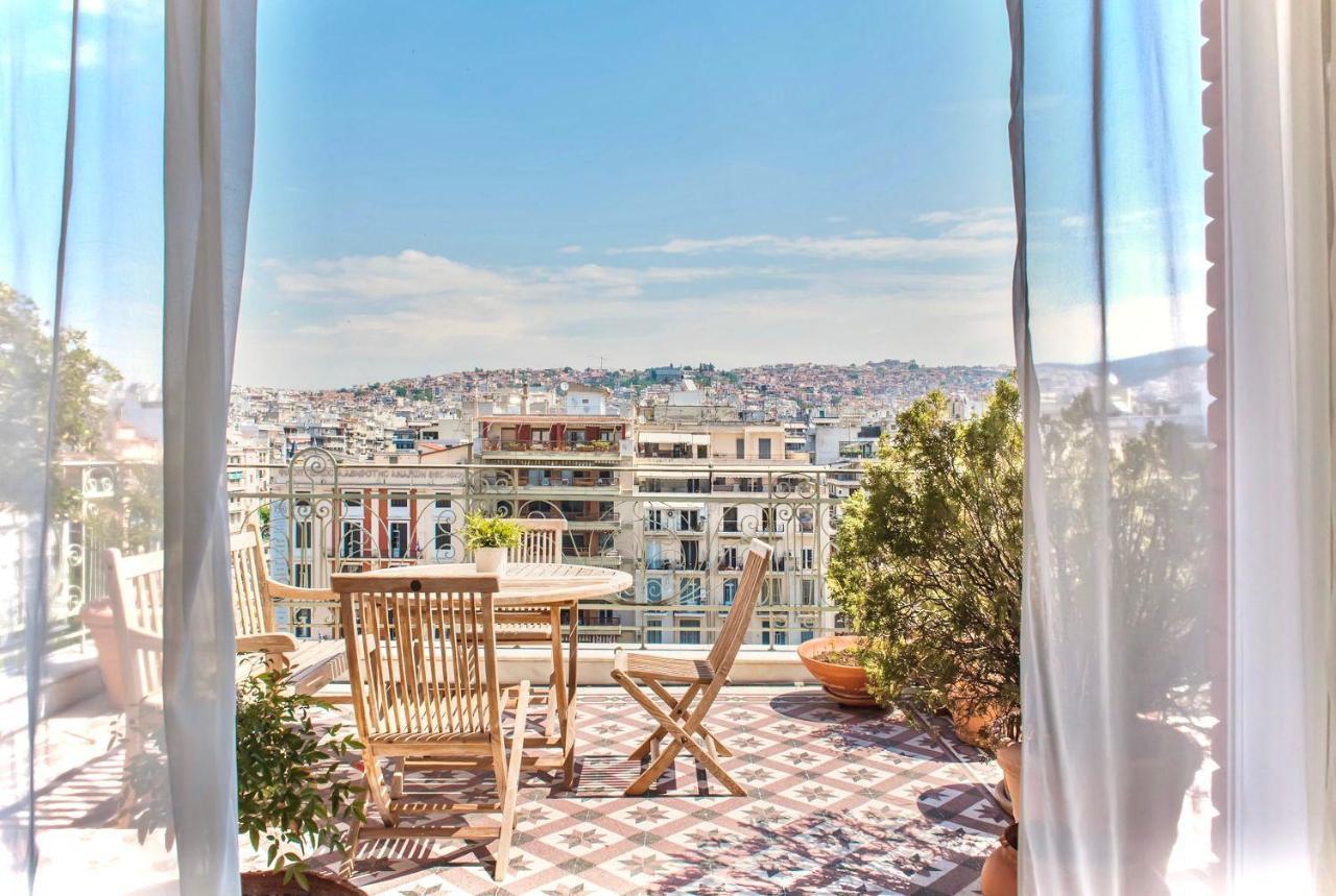 شقة #Lighthouse Penthouse By Halu! Apts سالونيك المظهر الخارجي الصورة